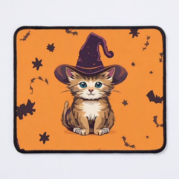 Item preview, Halloween Witch Kitten designed and sold by PatronesKawai.