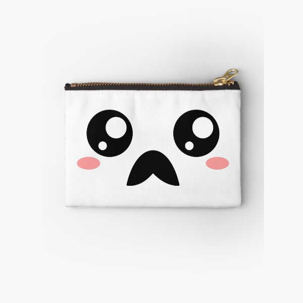 Item preview, Adorable kawaii blushing moustache face designed and sold by BlushyPrint.