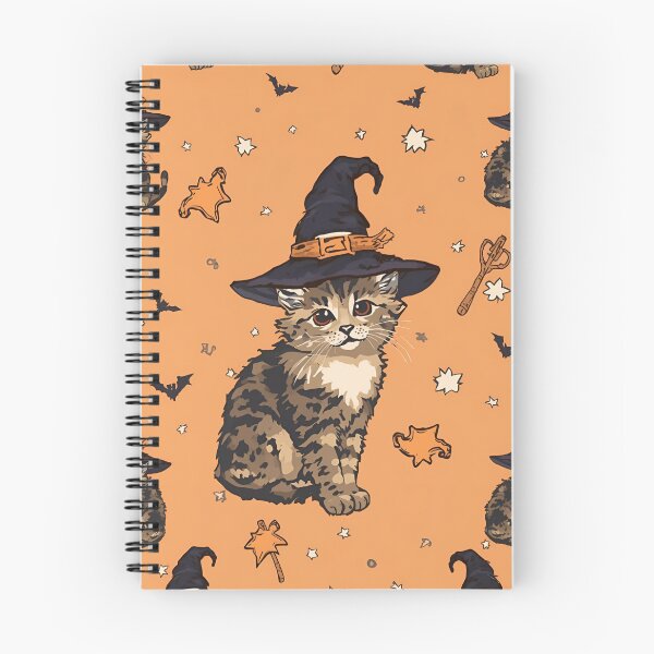 Item preview, Halloween Witch Kitten designed and sold by PatronesKawai.