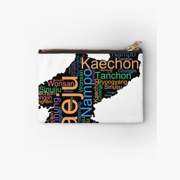 Item preview, North Korea City Names Word Art designed and sold by TheIconSmith.