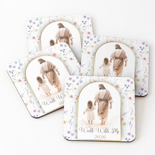 Item preview, "Walk With Me" LDS Youth Theme 2026 designed and sold by Valoredesign.