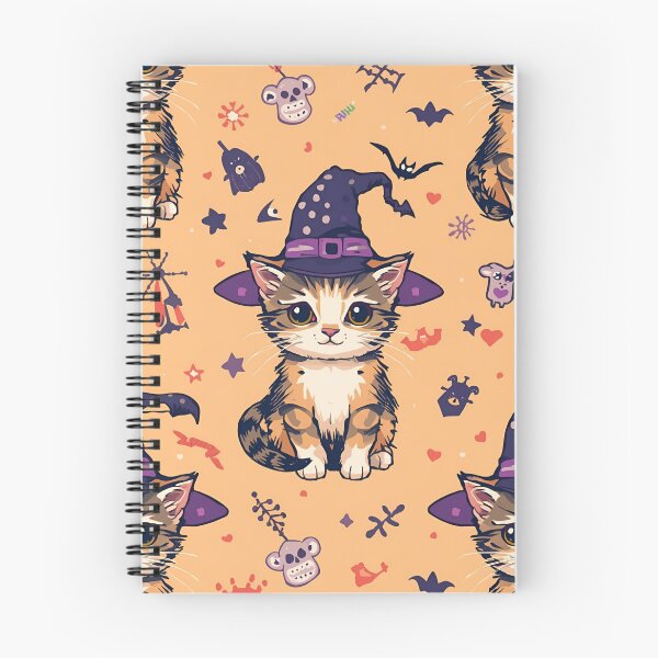Item preview, Halloween Witch Kitten designed and sold by PatronesKawai.