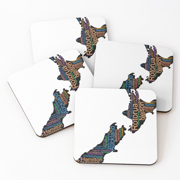 Item preview, New Zealand City Names Word Art designed and sold by TheIconSmith.