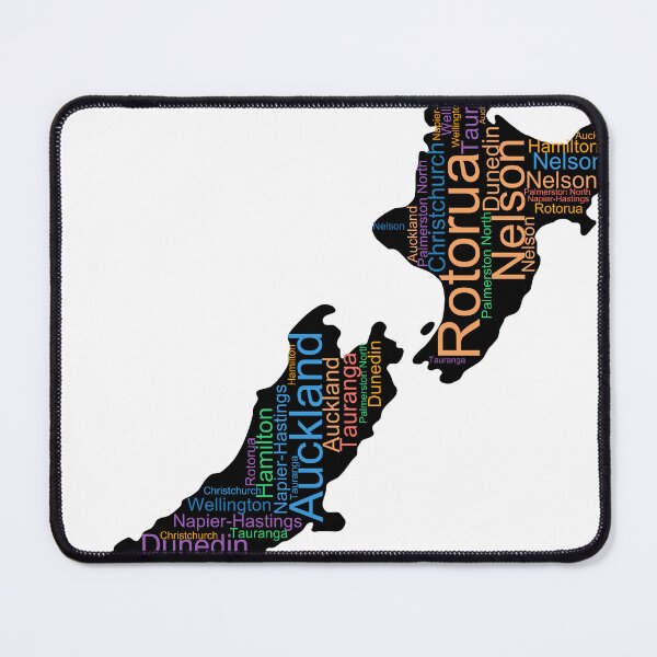 Item preview, New Zealand City Names Word Art designed and sold by TheIconSmith.