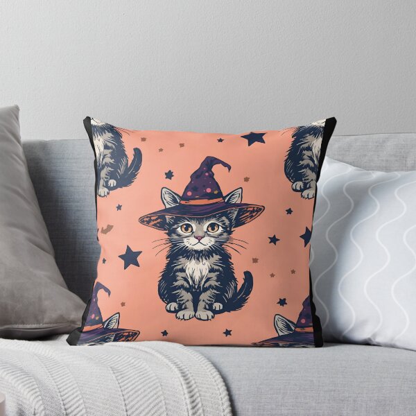 Item preview, Halloween Witch Kitten designed and sold by PatronesKawai.