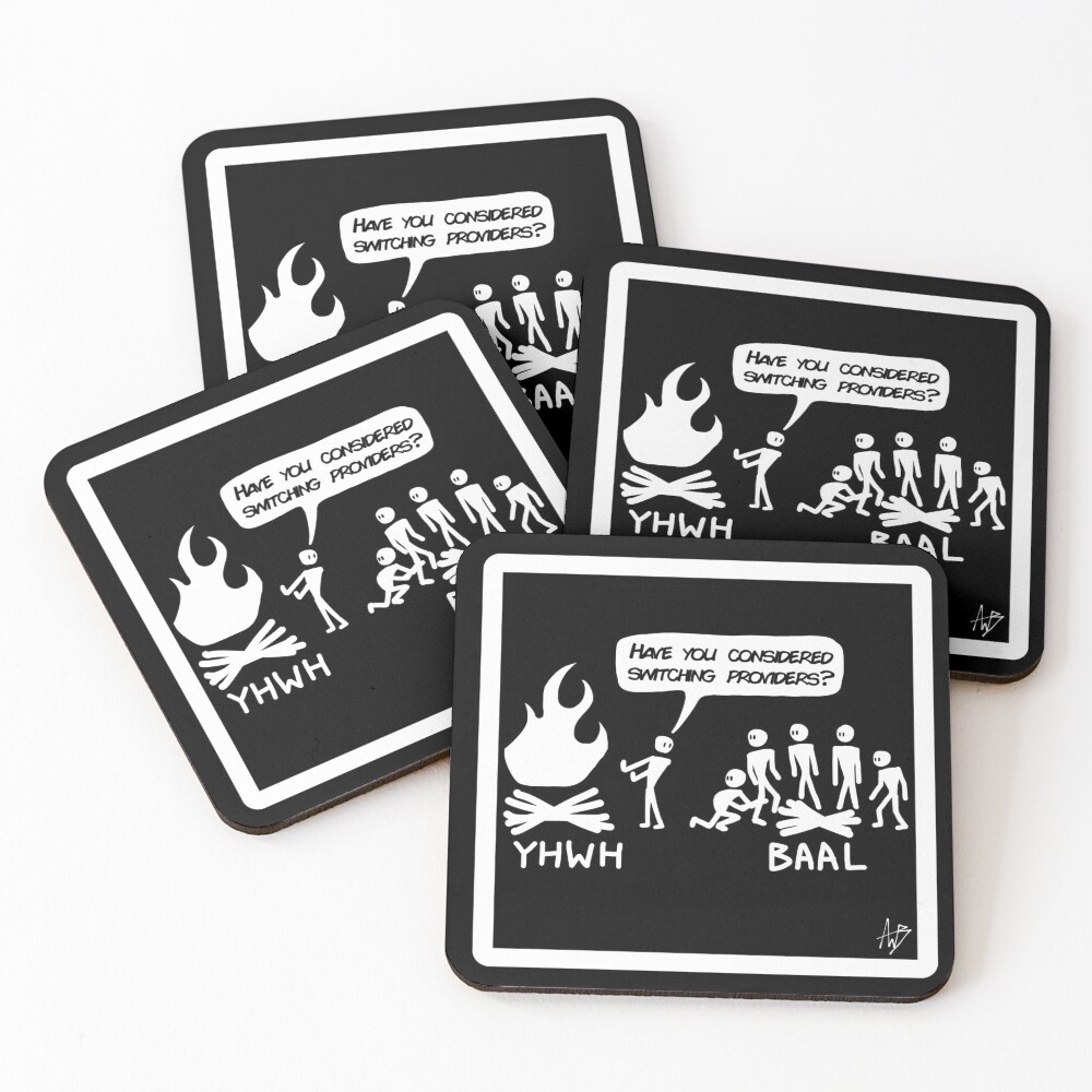 Item preview, Coasters (Set of 4) designed and sold by AWBrowingStudio.