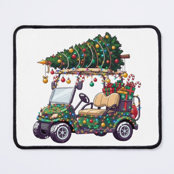 Item preview, Golf Cart Christmas Tree Lights Xmas – Funny Holiday Golf Lover Shirt designed and sold by Teetreasure2.