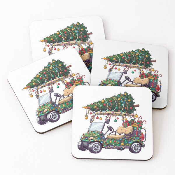 Item preview, Golf Cart Christmas Tree Lights Xmas – Funny Holiday Golf Lover Shirt designed and sold by Teetreasure2.