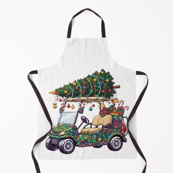 Item preview, Golf Cart Christmas Tree Lights Xmas – Funny Holiday Golf Lover Shirt designed and sold by Teetreasure2.