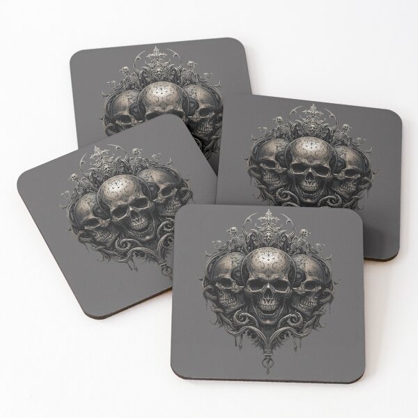 Item preview, Diamond Skull – Elegant Dark Design designed and sold by SweetRossel.