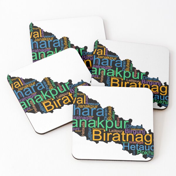 Item preview, Nepal City Names Word Art designed and sold by TheIconSmith.