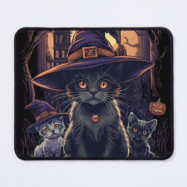 Item preview, Halloween Witch Kitten designed and sold by PatronesKawai.