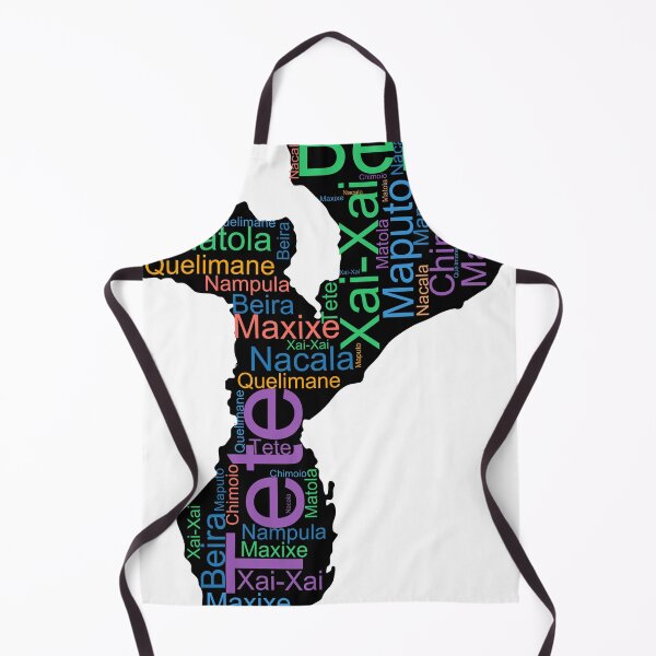 Item preview, Mozambique City Names Word Art designed and sold by TheIconSmith.