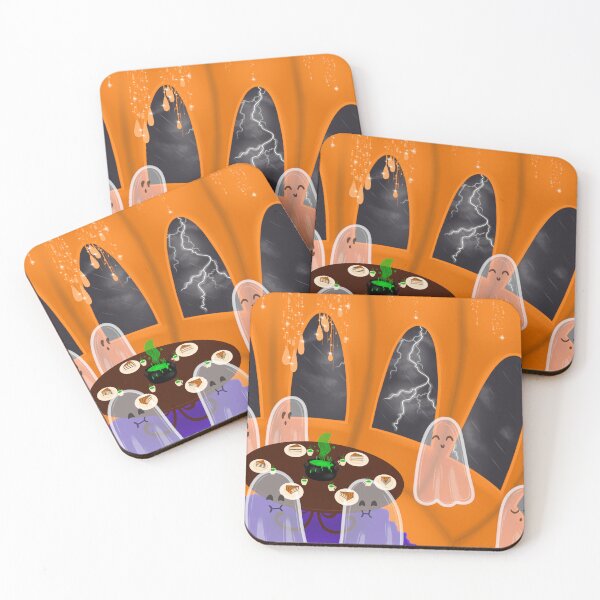 Item preview, Spooky Pumpkin Tea Party designed and sold by Emilycecile.
