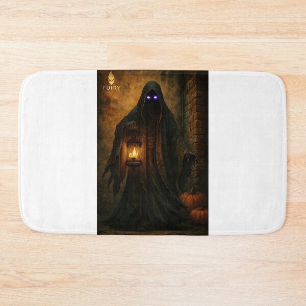 Item preview, FUIRY Ghost Lantern Hoodie – Mythic Halloween Streetwear with Lotus Flame designed and sold by FUIRY .