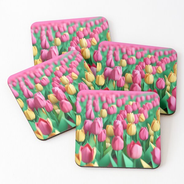 Item preview, Origami Art - Blossoms of Spring: Endless Beauty in the Tulip Fields designed and sold by ArtfulFolds.