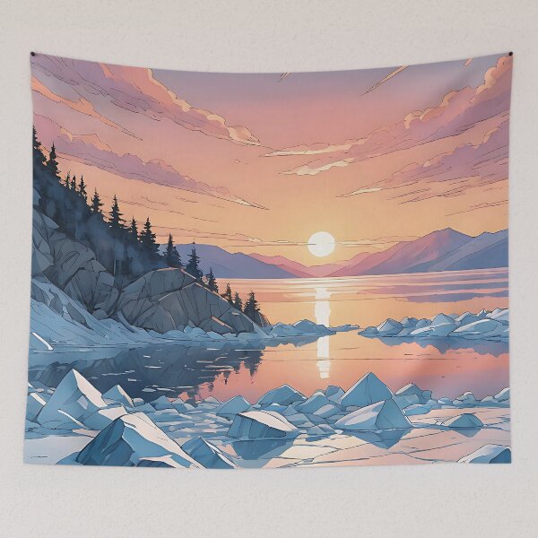 Item preview, Frozen Beauty in Morning Light designed and sold by HorizonHues.
