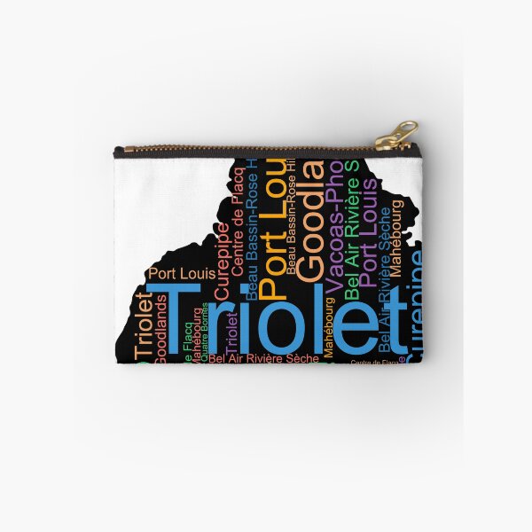 Item preview, Mauritius City Names Word Art designed and sold by TheIconSmith.