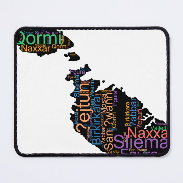 Item preview, Malta City Names Word Art designed and sold by TheIconSmith.