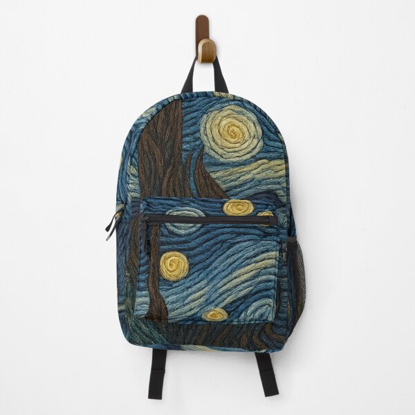 Item preview, A Starry Night in Yarn - Van Gogh designed and sold by VeryGoodFiber.