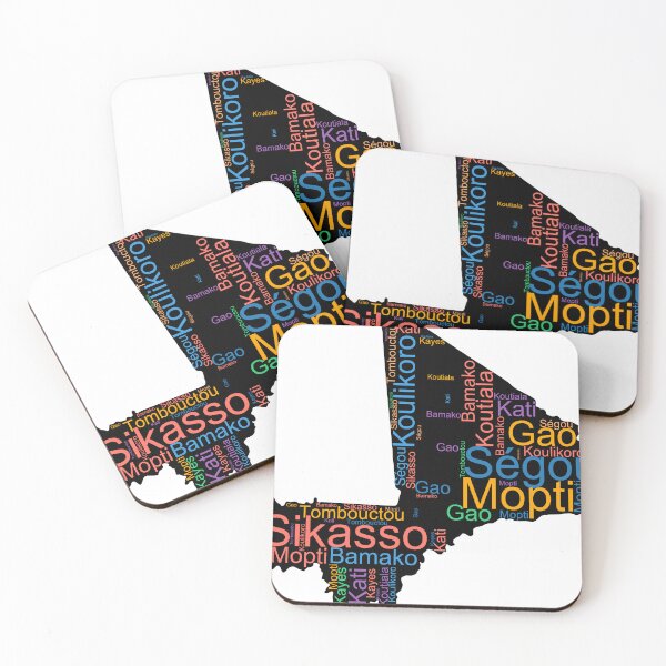 Item preview, Mali City Names Word Art designed and sold by TheIconSmith.