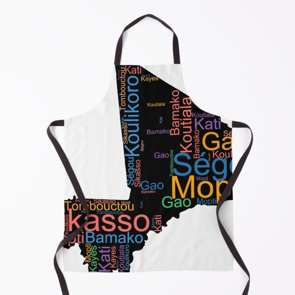 Item preview, Mali City Names Word Art designed and sold by TheIconSmith.