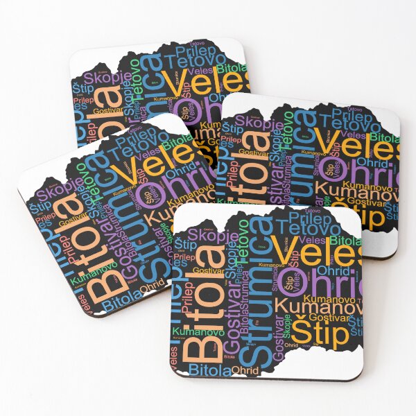 Item preview, Macedonia City Names Word Art designed and sold by TheIconSmith.