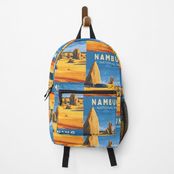 Item preview, Nambung National Park (the Pinnacles Desert) in Western Australia, Vintage Art Travel Landscape designed and sold by MaateoDesign.