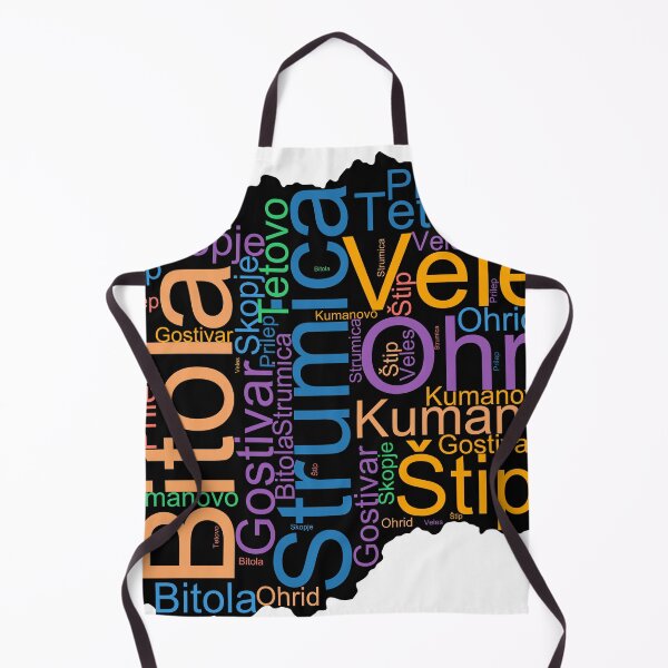 Item preview, Macedonia City Names Word Art designed and sold by TheIconSmith.