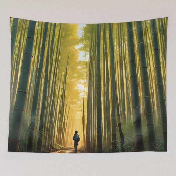 Item preview, A Walk Through a Bamboo Forest designed and sold by HorizonHues.