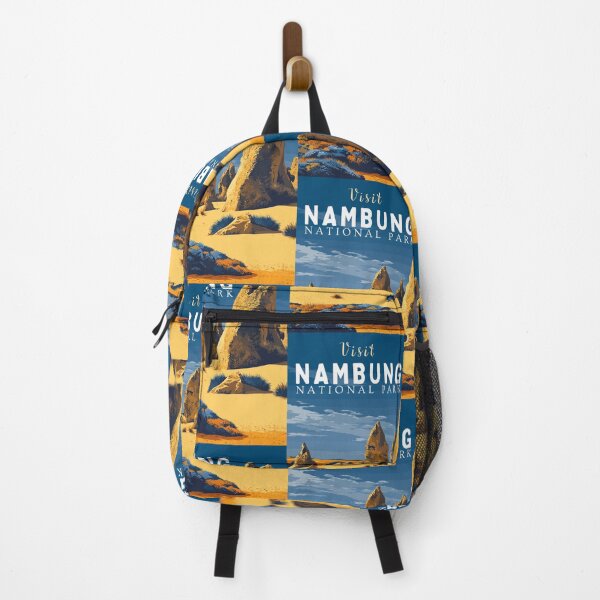 Item preview, Nambung National Park in Western Australia, Vintage Art Travel Landscape designed and sold by MaateoDesign.