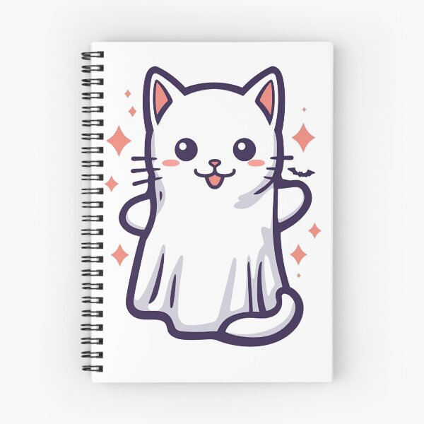 Item preview, Halloween Ghost Kitten designed and sold by PatronesKawai.