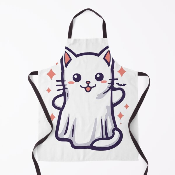 Item preview, Halloween Ghost Kitten designed and sold by PatronesKawai.