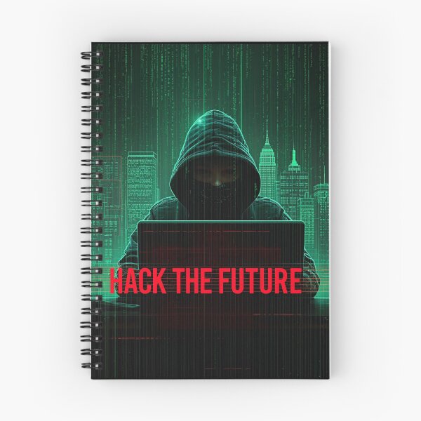 Item preview, Hacker Girl Cyberpunk Nightscape designed and sold by ChicTrendz.