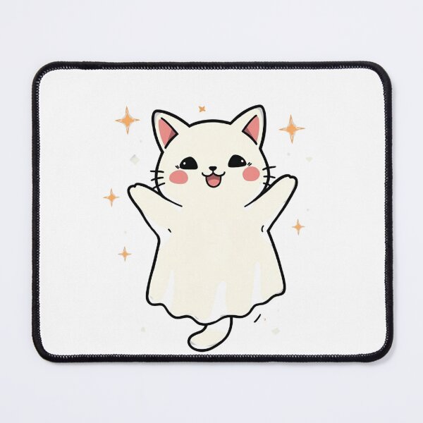 Item preview, Halloween Ghost Kitten designed and sold by PatronesKawai.