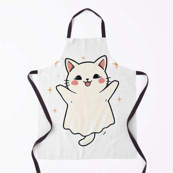 Item preview, Halloween Ghost Kitten designed and sold by PatronesKawai.