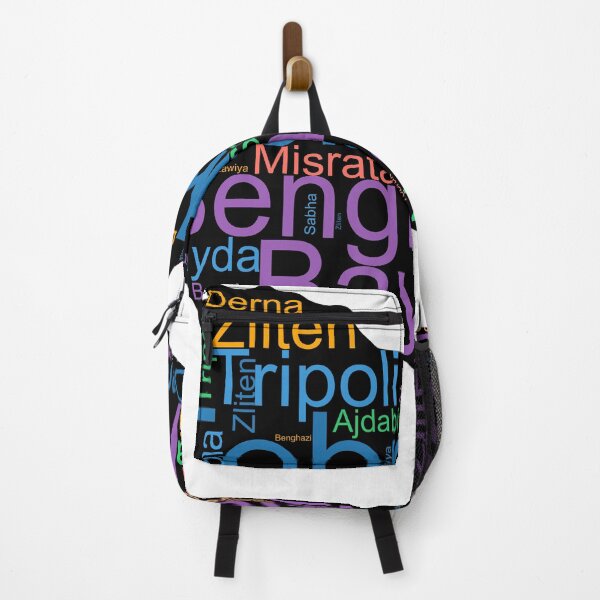 Item preview, Libya City Names Word Art designed and sold by TheIconSmith.
