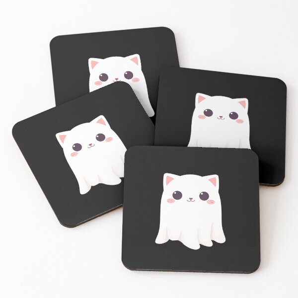 Item preview, Halloween Ghost Kitten designed and sold by PatronesKawai.