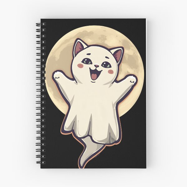 Item preview, Halloween Ghost Kitten designed and sold by PatronesKawai.