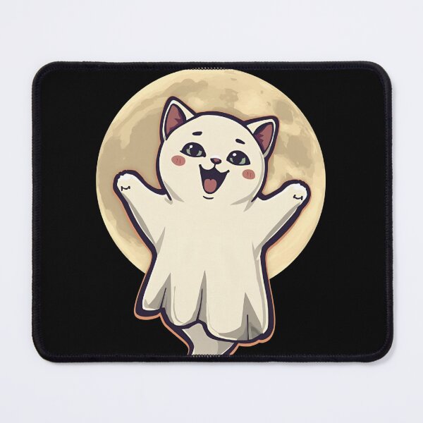 Item preview, Halloween Ghost Kitten designed and sold by PatronesKawai.