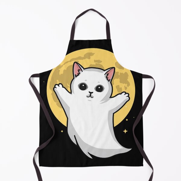 Item preview, Halloween Ghost Kitten designed and sold by PatronesKawai.