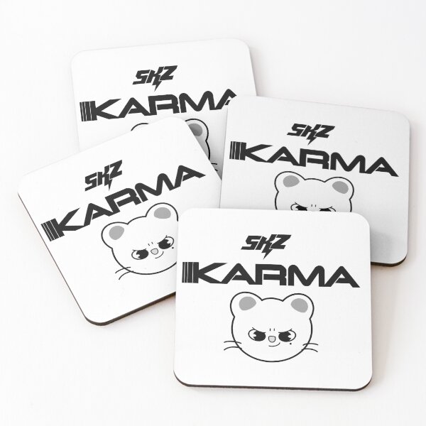 Item preview, Karma stray kids evil skzoo jiniret hyunjin black print  designed and sold by PrintStay.