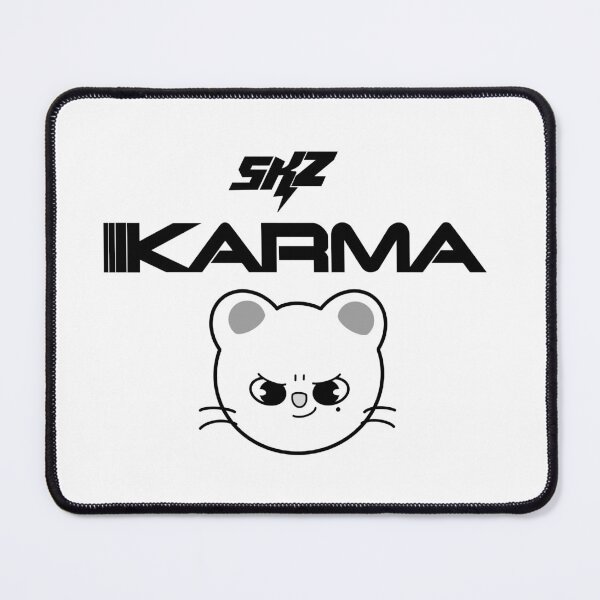 Item preview, Karma stray kids evil skzoo jiniret hyunjin black print designed and sold by PrintStay.
