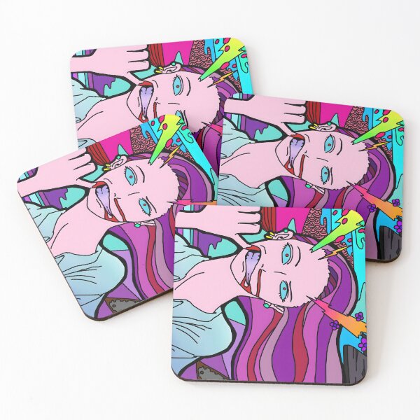 Item preview, Psychedelic Meltdown Portrait designed and sold by Drissakembili.