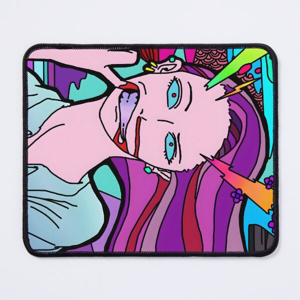 Item preview, Psychedelic Meltdown Portrait designed and sold by Drissakembili.