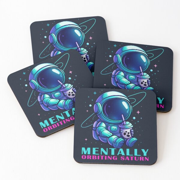 Item preview, Vaporwave Astronaut – Chaotic Cosmic Vibes for Daydreamers designed and sold by InkSpireSport.