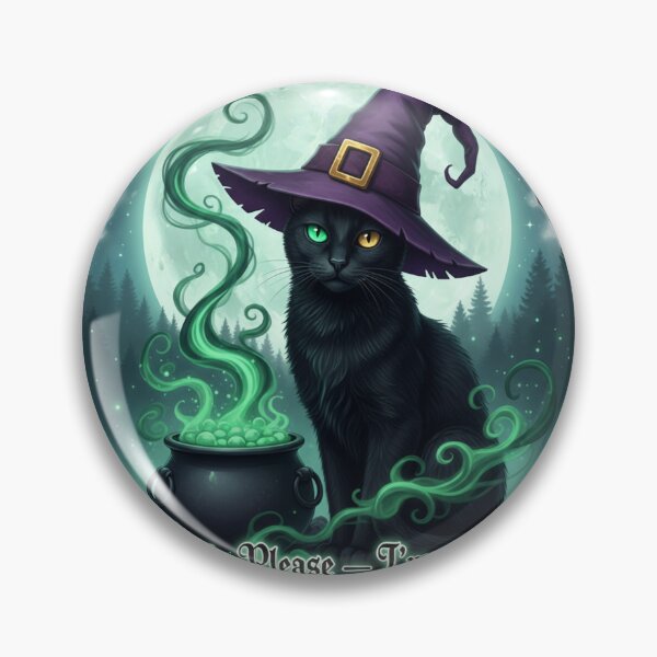 Item preview, Witch Please I’m a Cat Halloween Tee designed and sold by koolandthecat.