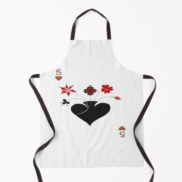Item preview, Blooming Hearts – The Five of Hearts designed and sold by Ateliê dos Naipes .