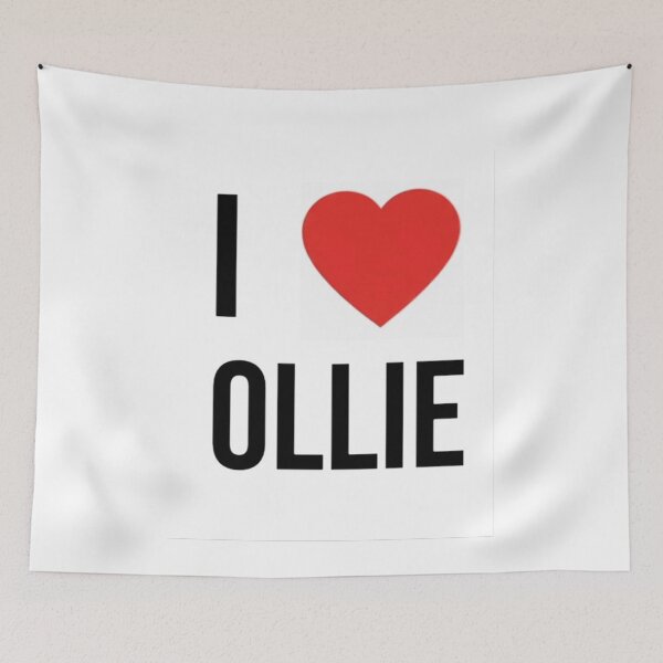 Item preview, I Heart Ollie designed and sold by ProperGoodArt.