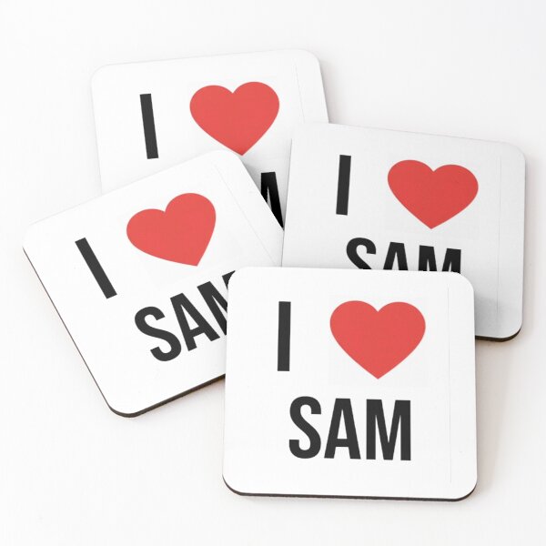Item preview, I Heart Sam designed and sold by ProperGoodArt.